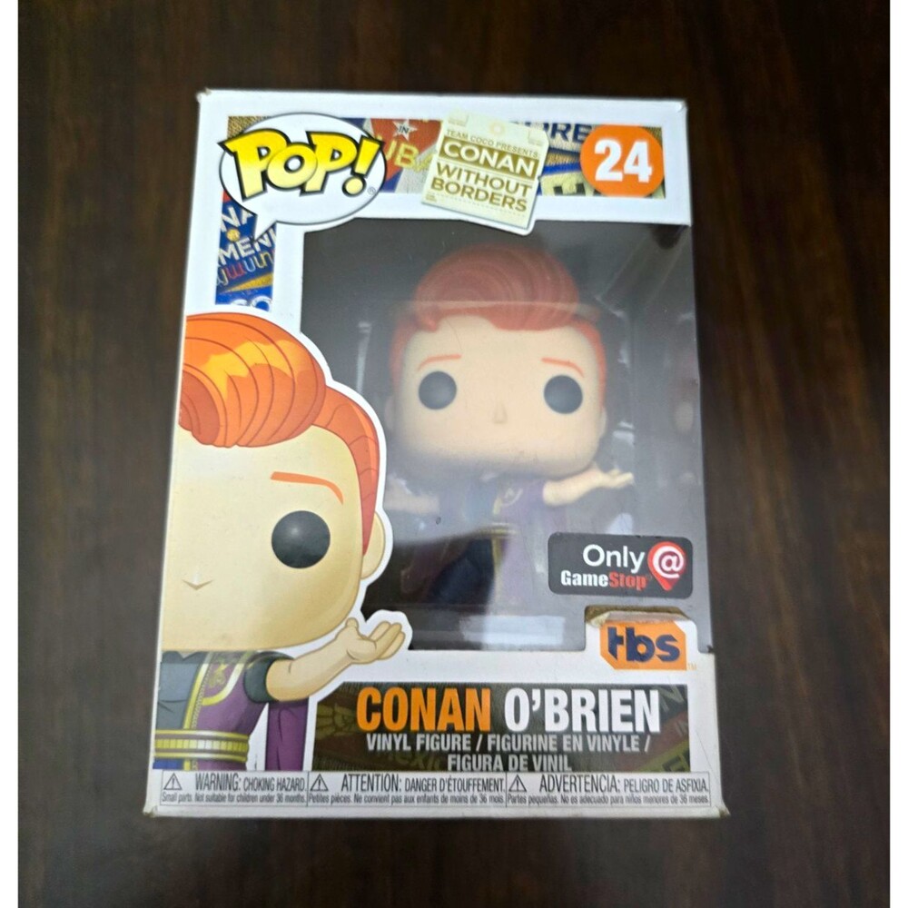 Funko Pop! Conan O'Brien Armenian Conan #24 GameStop Exclusive Vinyl Figure